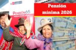 Pensión mínima 2026: monto y calendario de pagos para adultos mayores de 65